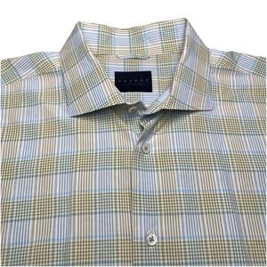 Calder Carmel Shirt XL Mens L/S Button Up 1/70 Multicolor Plaid Coastal Preppy